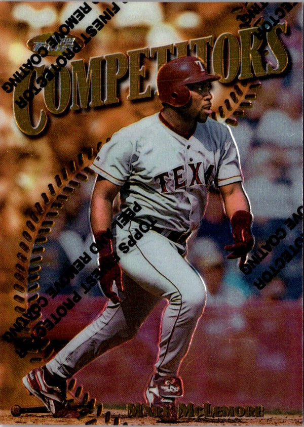1997 Finest Mark McLemore #243