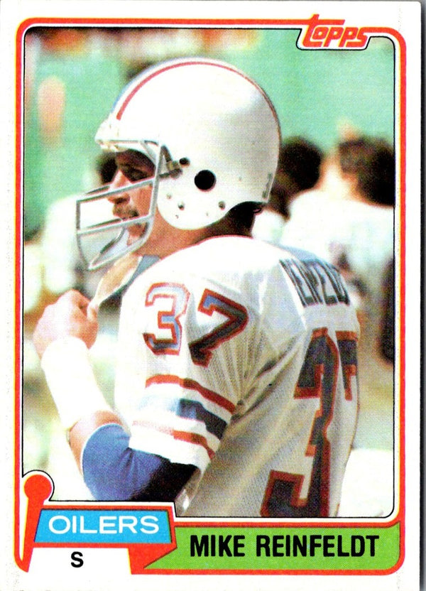 1981 Topps Mike Reinfeldt #491 NM-MT