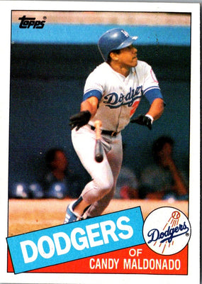 1985 Topps Candy Maldonado #523