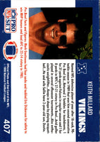 1990 Pro Set Keith Millard #407