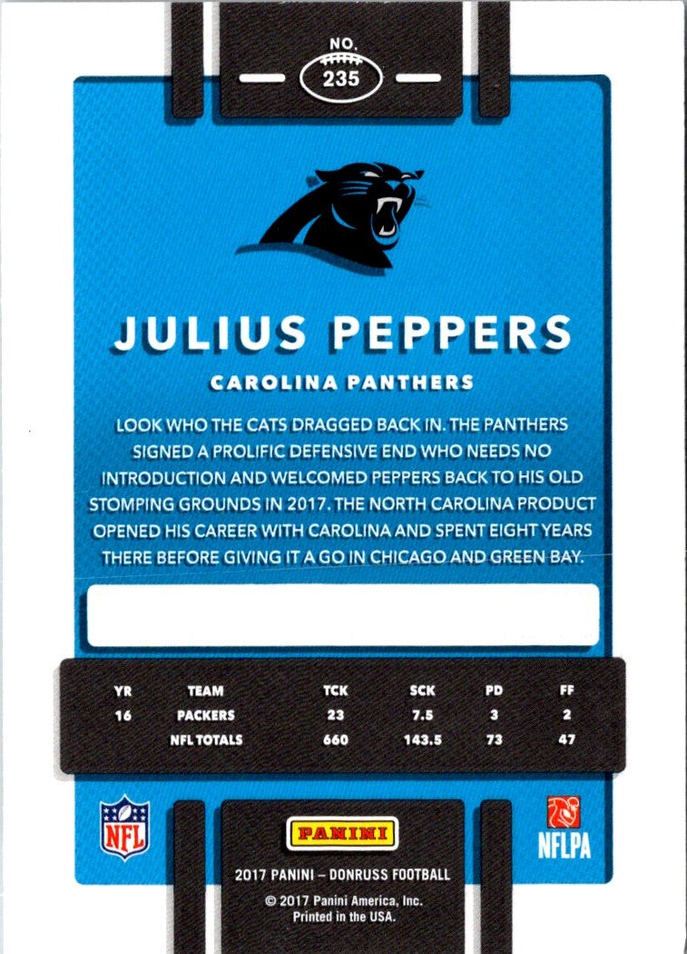 2017 Donruss Julius Peppers