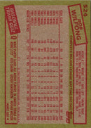 1985 Topps Rob Wilfong