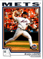 2004 Topps Traded & Rookies Braden Looper #T62