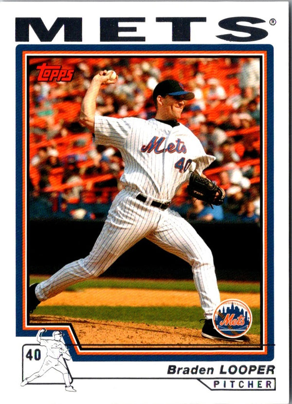 2004 Topps Traded & Rookies Braden Looper #T62