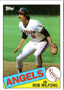 1985 Topps Rob Wilfong