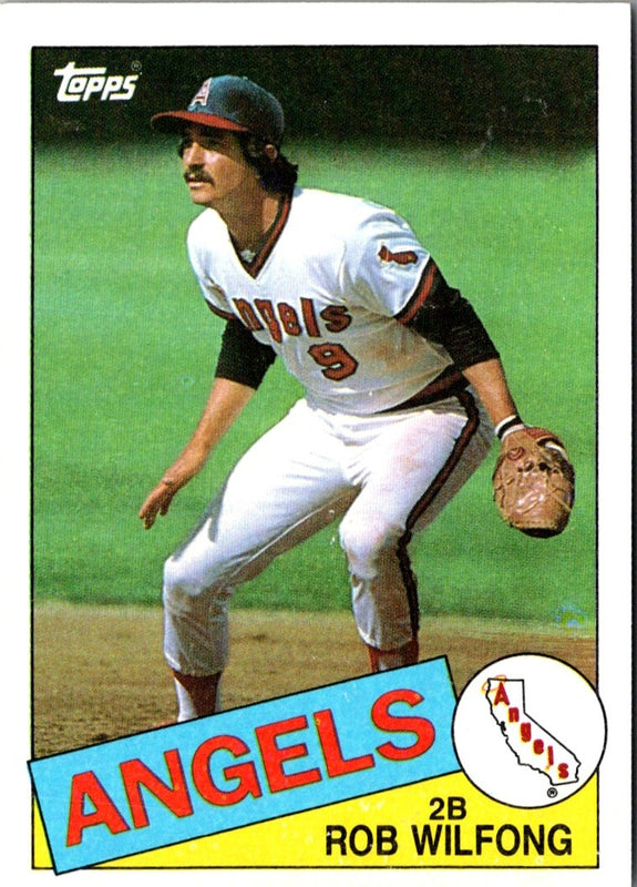 1985 Topps Rob Wilfong #524