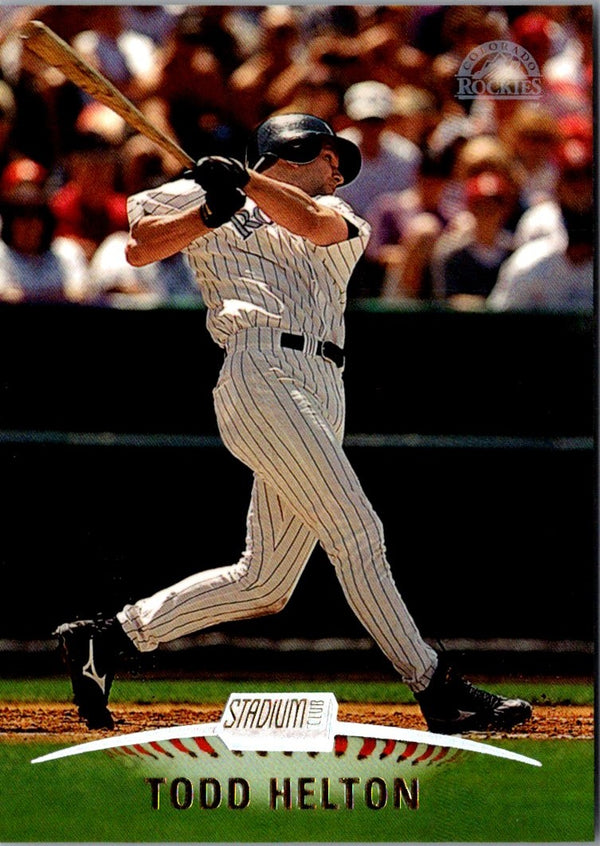 1999 Stadium Club Todd Helton #56