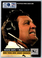 1991 Proset World League Mouse Davis #110