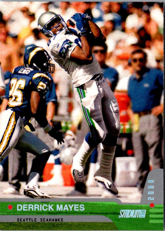 2000 Stadium Club Derrick Mayes #38