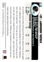 2004 Topps LaBrandon Toefield #82