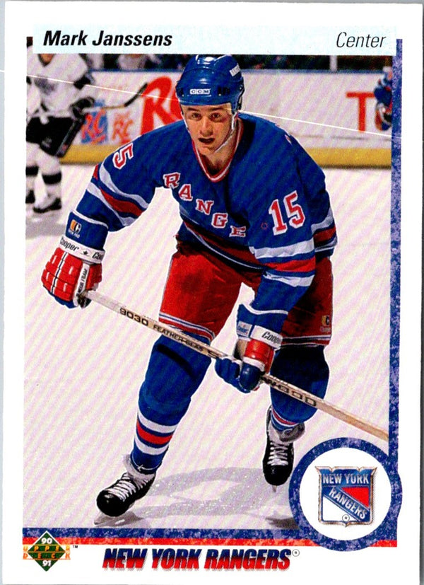 1990 Upper Deck Mark Janssens #298 Rookie