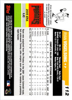 2006 Topps Ryan Vogelsong #112