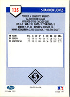 1991 Line Drive AA Shannon Jones #135
