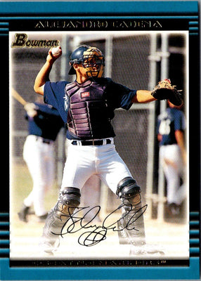 2002 Bowman Alejandro Cadena #397 Rookie