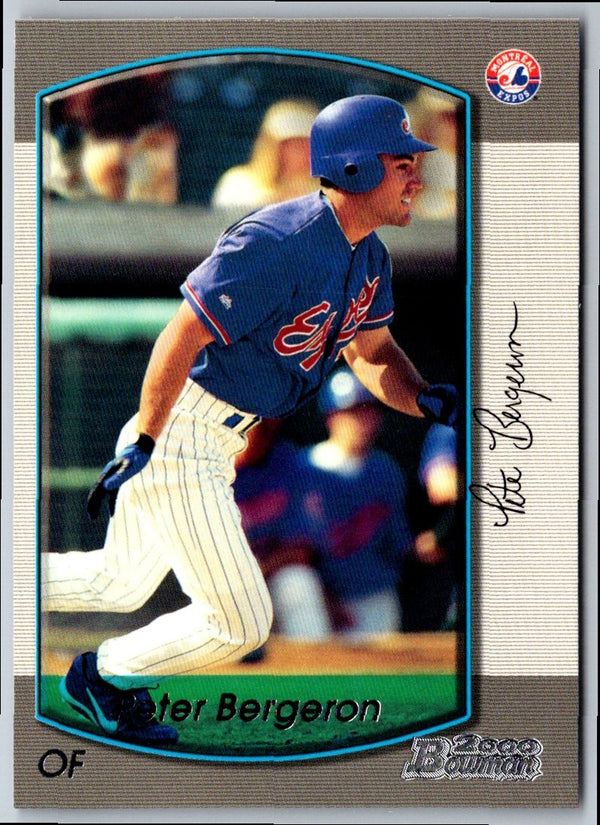 2000 Bowman Peter Bergeron #154