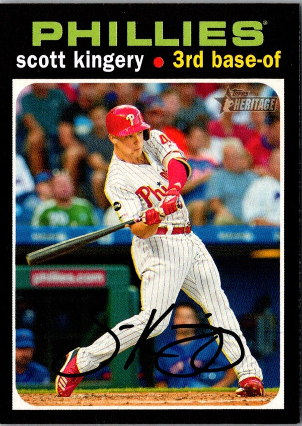 2020 Topps Heritage Scott Kingery #23 NM-MT+