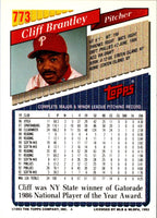 1993 Topps Gold Cliff Brantley #773