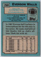 1988 Topps Everson Walls #268