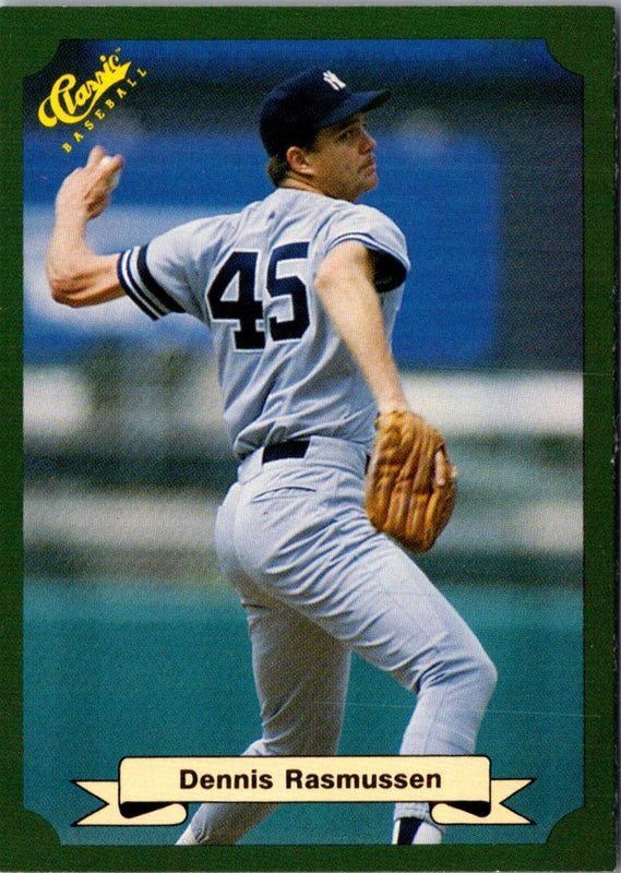 1987 Classic Game Dennis Rasmussen #87