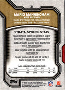2012 Topps Strata Mario Manningham