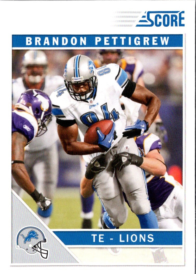 2011 Score Brandon Pettigrew