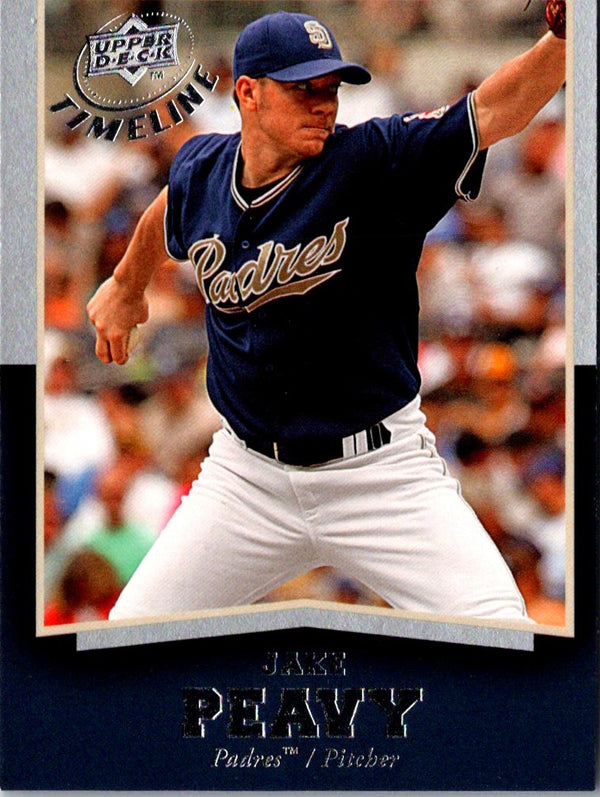 2008 Upper Deck Timeline Jake Peavy #22