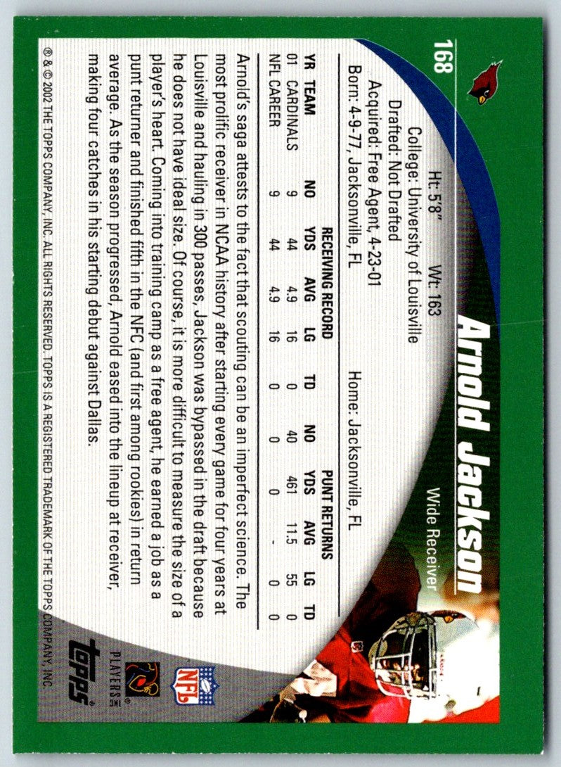 2002 Topps Arnold Jackson