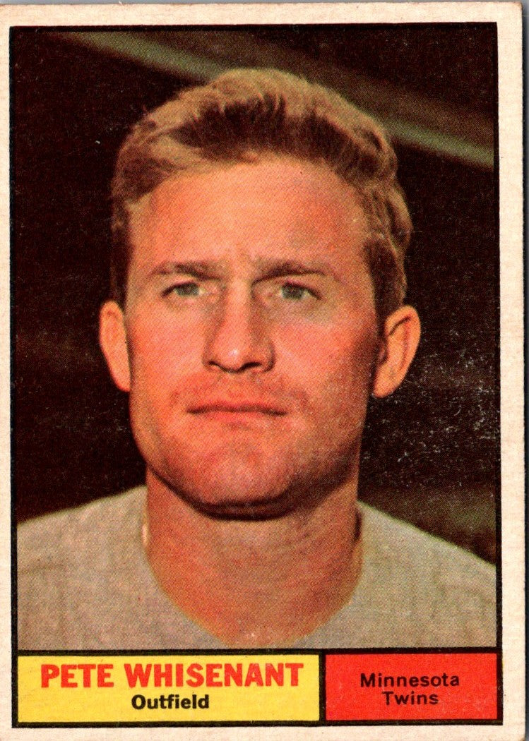 1961 Topps Pete Whisenant