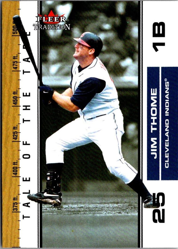 2001 Fleer Jim Thome #4