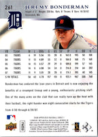 2008 Upper Deck Jeremy Bonderman #261
