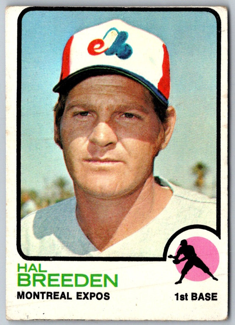 1973 Topps Hal Breeden