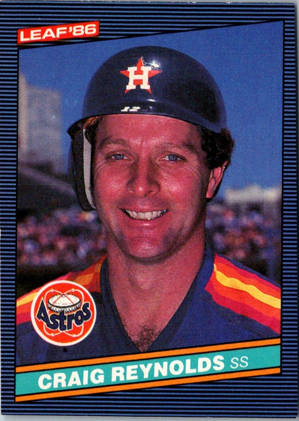 1986 Leaf Craig Reynolds #107