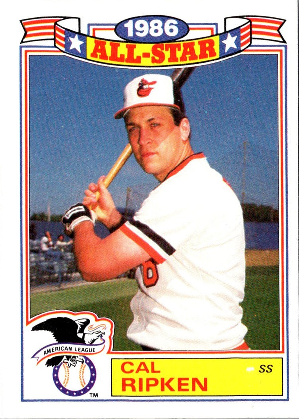 1986 Topps Cal Ripken #340