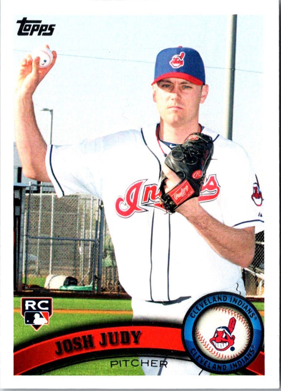 2011 Topps Update Josh Judy #US36 Rookie