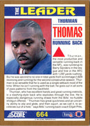 1991 Score Thurman Thomas