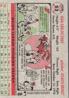2005 Topps Heritage Juan Cruz #53