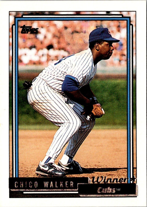 1992 Topps Chico Walker #439