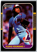 1987 Donruss Floyd Youmans