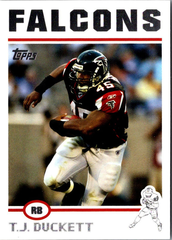 2004 Topps T.J. Duckett #81
