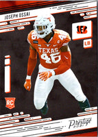 2021 Panini Prestige Joseph Ossai #257 Rookie