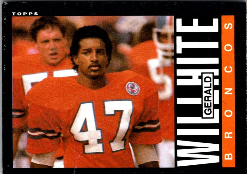 1985 Topps Gerald Willhite