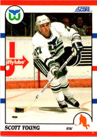 1990 Score Scott Young #21