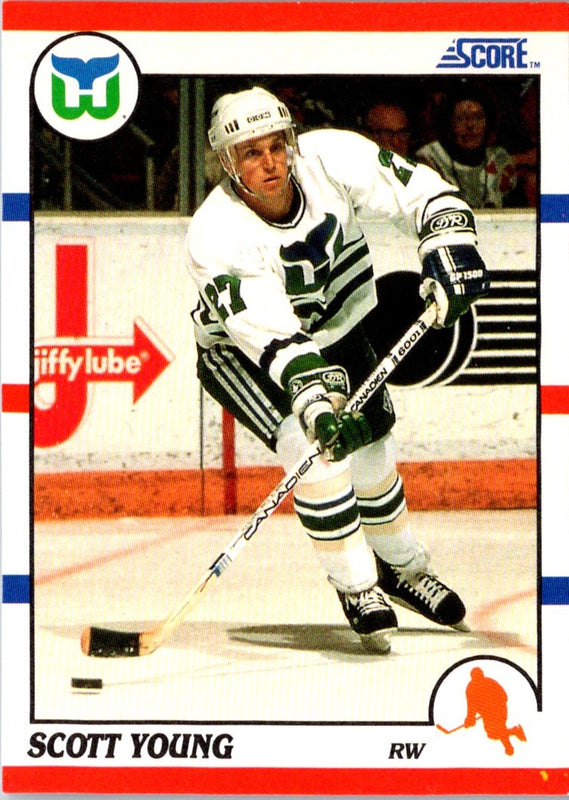 1990 Score Scott Young #21