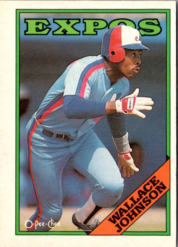 1988 O-Pee-Chee Wallace Johnson #228