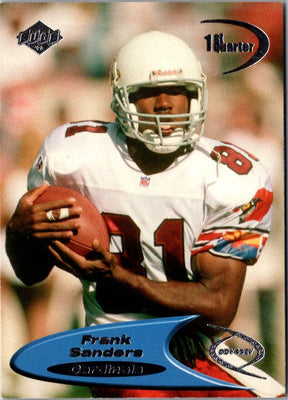 1998 Collector's Edge Odyssey Frank Sanders #8