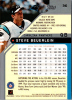 2000 Stadium Club Steve Beuerlein #36