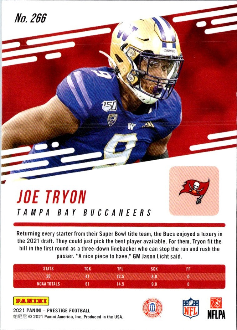 2021 Panini Prestige Joe Tryon