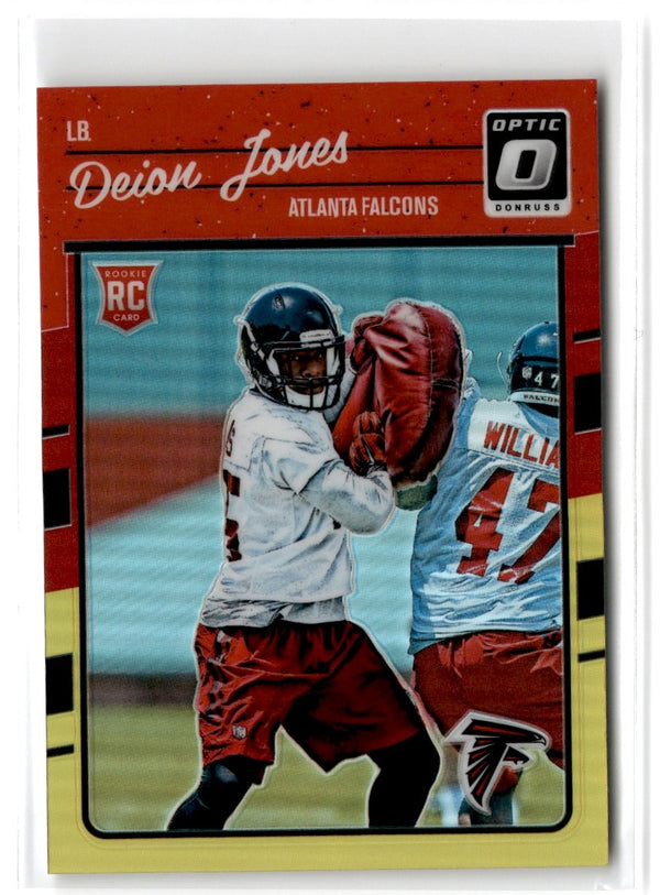 2016 Donruss Optic Deion Jones #113 Rookie Prizm