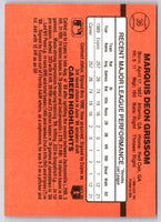 1990 Donruss Marquis Grissom #36 Rookie