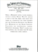 2010 Topps Allen & Ginter Hank Presswood